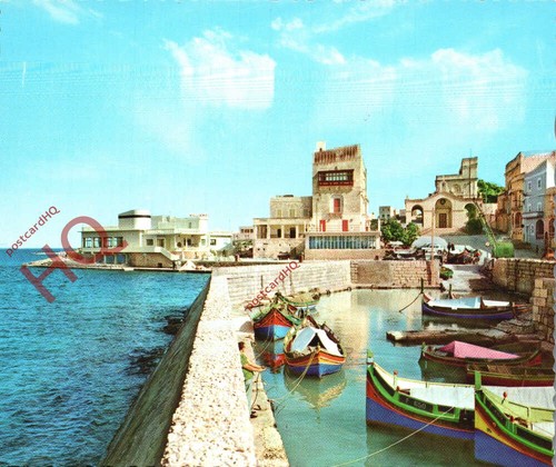 Picture postcard malta - picture, st