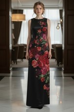 Ted Baker Black Floral Maxi