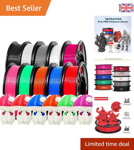 Multicolor pla plus filament - multicolor,