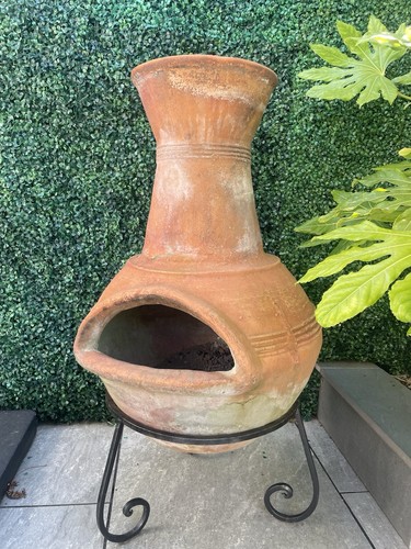 Very large terracotta chiminea - large,