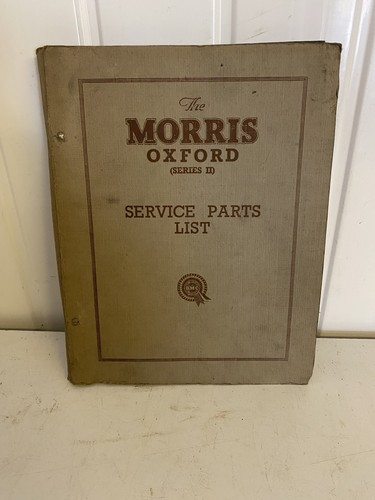 Morris oxford service parts - morris,