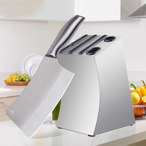 Stainless steel knife block - knife,