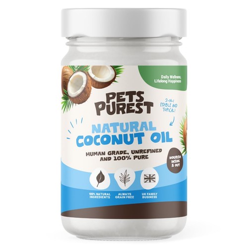 Pets purest coconut oil - coconut, for