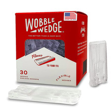 WOBBLE WEDGES Flexible Plastic