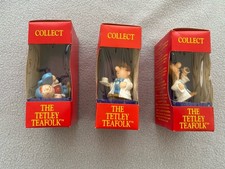 Tetley Tea Folk x 3 Figures