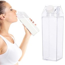 1pc Milk Carton Travel Clear