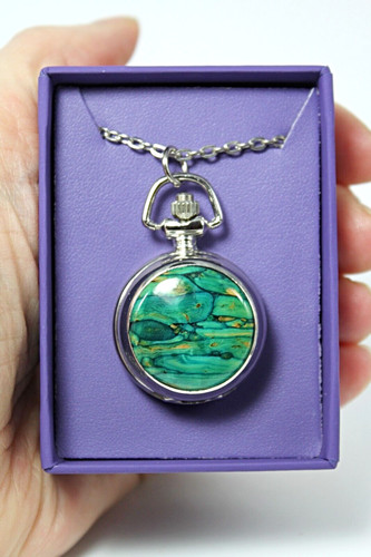 Heather gems fob watch ladies - gems,