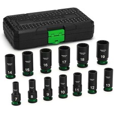3/8" Drive Impact Socket Set