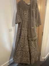 Mauve Asian Bridal Party Dress