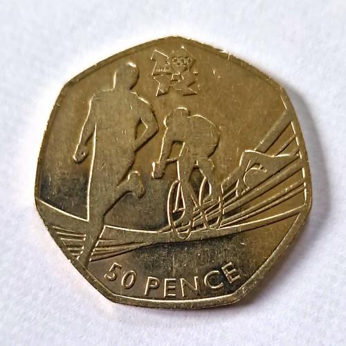 2011 50p fifty pence coin - 2011,