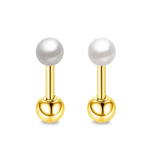 Pair pearl stud - pair, earrings