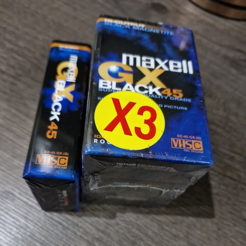 Maxell super vhs svhsc - super,