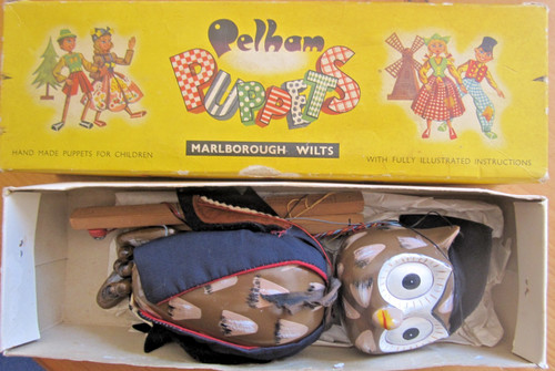 Pelham puppets owl boxed - puppets, in