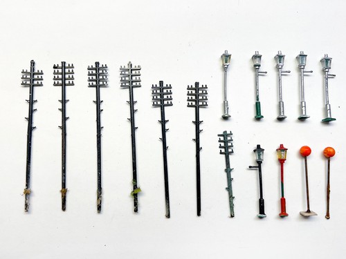 Gauge telegraph poles - , and