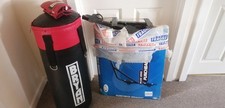 Punching Bag and Gloves Set with Bracket