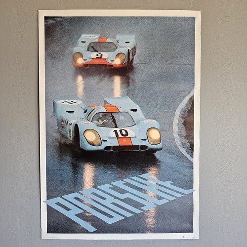 Vintage porsche 917 gulf - porsche,