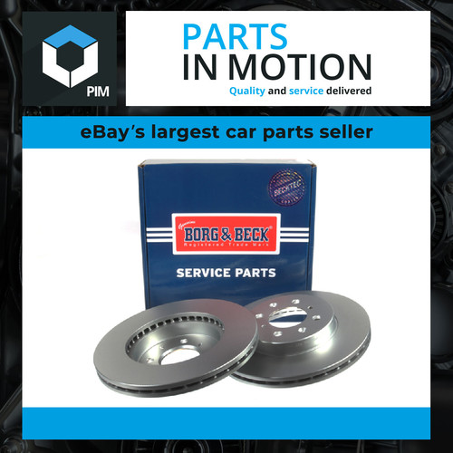 Brake discs pair vented - 2x,