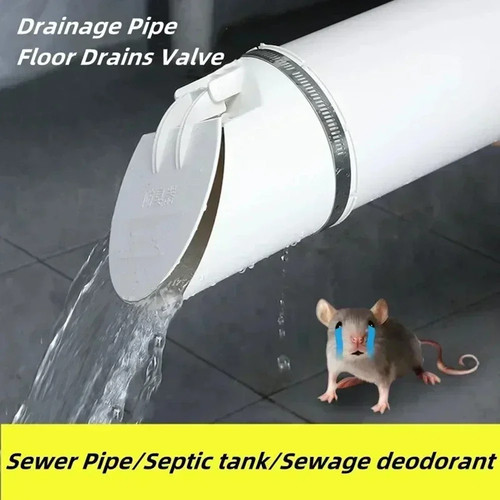 160mm drain pipe check - 50-160mm,