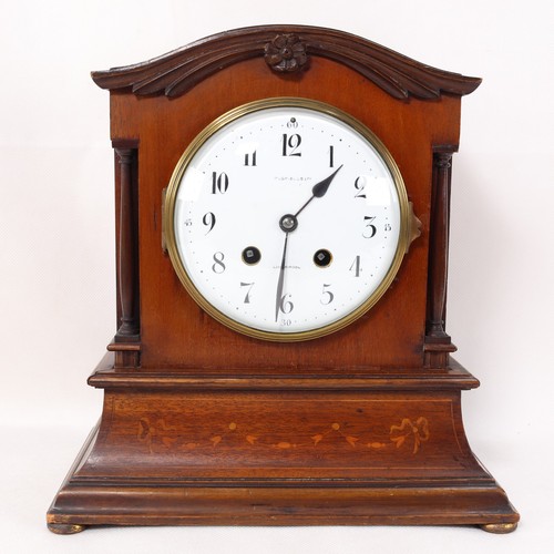 Vintage mantle clock medaille - vintage, clock.