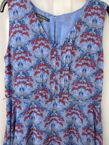 Laura ashley blue red floral - blue,