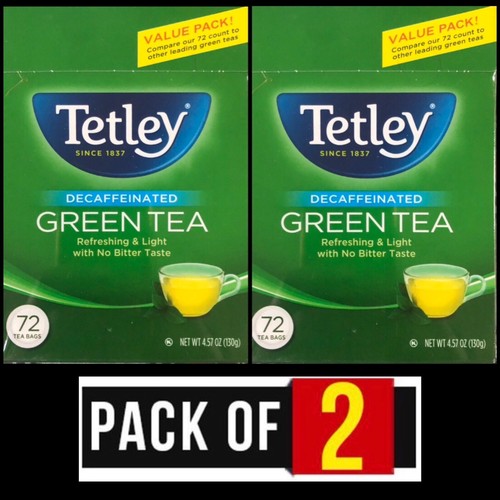 Tetley green tea decaffeinated - tea,