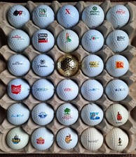 Mix Vintage Logo Golf Balls