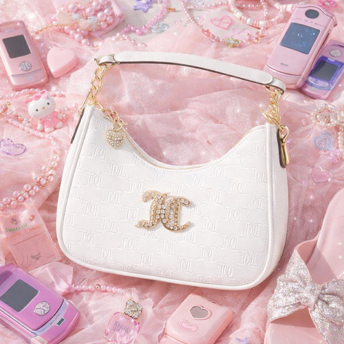 Juicy couture white embossed - white,