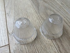 Hella Clear Bullet Indicator Lens Pair (x2) For VW Splitscreen Or Early Beetle