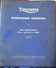 Triumph workshop manual - triumph,