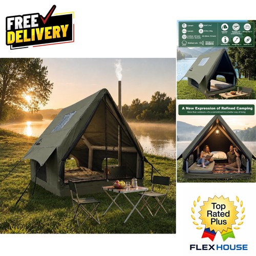 Inflatable glamping tent for - inflatable,