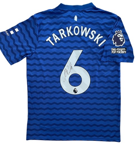 James tarkowski signed 2025 - james,