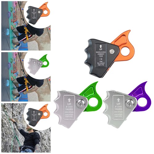 Climbing rope grab ascender - grab,