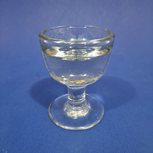 Antique penny lick glass - lick, /