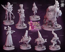 Character Miniatures | Fairy Tales | Drunken Dwarf | Fantasy Tabletop Miniature