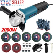 Angle Grinder 100mm 4 inch 2000W 11000rpm Electric Grinding Sander Corded Power