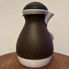 Chef’n Hot Chocolate With Electric Mixer Built In Ceramic Rare Duo Whisk System