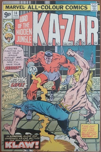 Kazar marvel 1975 - #14,