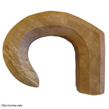 Solid English Elm Market Stick