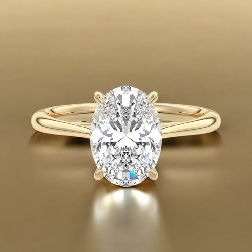 Wedding ring oval - ring, lab