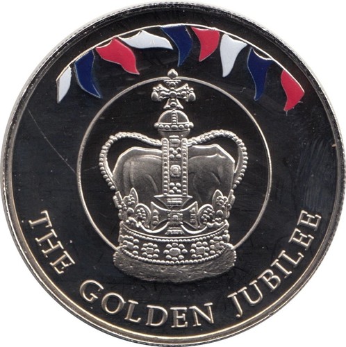 2002 fifty pence - fifty, falkland