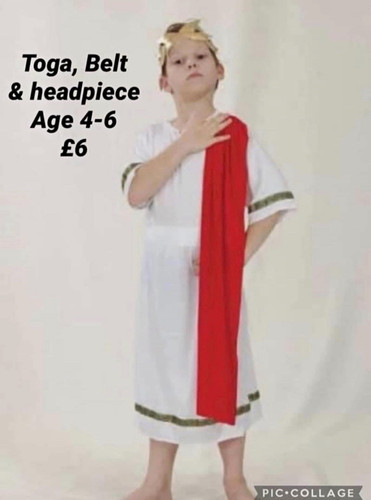 Boys roman toga kids complete - boys,