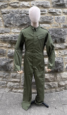 British Army Olive Green Coveralls Genuine Issue Overalls Mechanics AFV Tanks