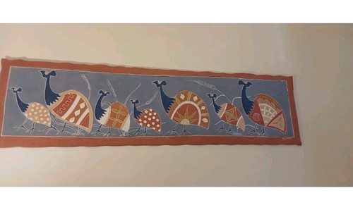 Batik art style canvas - on,
