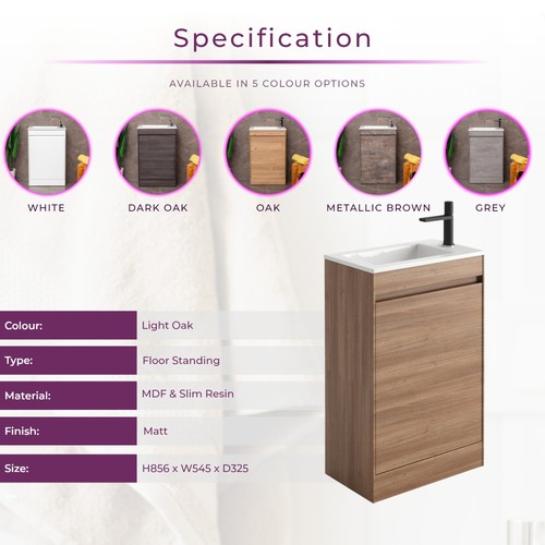 Light oak cloakroom - light, compact