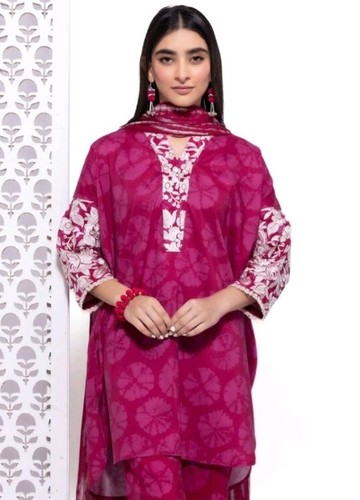 Women khaadi kurta - shirt, pink