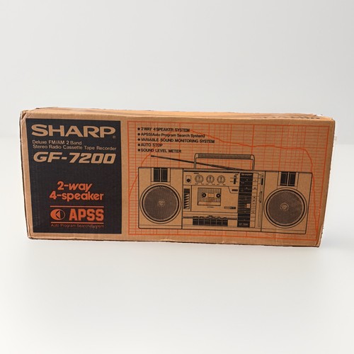 New factory sealed sharp - new,