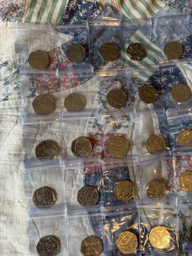 Novelty pence pieces - 50,