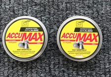 Webley Accu-Max Heavyweight Premium Pellets .177 or .22 Cal