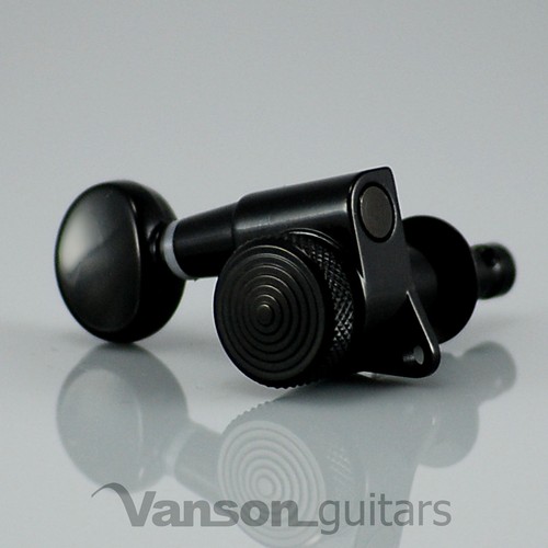 Black vanson locking - black, tuners