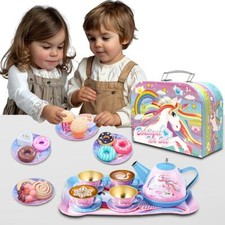 Unicorn tea set with - pc,